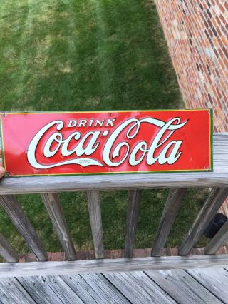 Vintage Coca Cola Sign