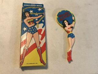 Vintage Wonder Woman Toy Mirror 1978 Dc Comics