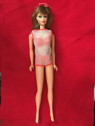 1960s Mattel Barbie Twist N Turn Go Go Co - Co,  Orig Suit,  Mn