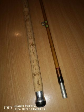 STUNNING and VERY RARE Hardy LRH No 3 split cane spinning rod.  9.  5ft (260cm) 3