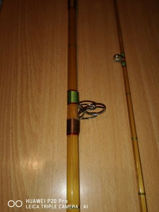 STUNNING and VERY RARE Hardy LRH No 3 split cane spinning rod.  9.  5ft (260cm) 8