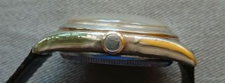 Vintage Eaton Solar Aqua / Tudor 7808 Automatic Watch 10K Gold Filled,  Exc Cond. 4