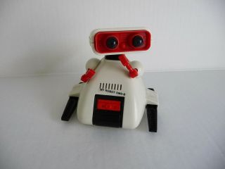 Vintage Tomy Dingbot Toy Robot; 1980 