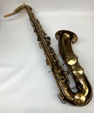 Vintage King Zephyr Hn White 1940’s Tenor Saxophone - Lacquer