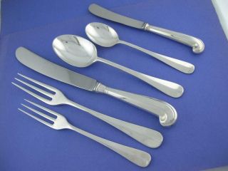 Sterling STIEFF (8) 6pc Place Settings & Servers Williamsburg QUEEN ANNE 2