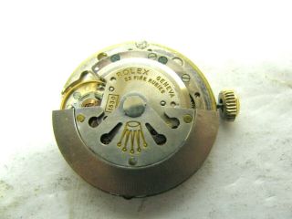 VINTAGE ROLEX 1530 COMPETE BUTTERFLY ROTOR RUNS MOVEMENT 5512 PCG (1959 - 1963 4