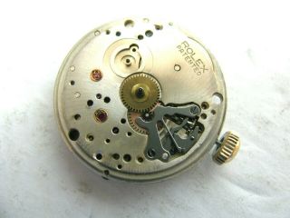 VINTAGE ROLEX 1530 COMPETE BUTTERFLY ROTOR RUNS MOVEMENT 5512 PCG (1959 - 1963 6
