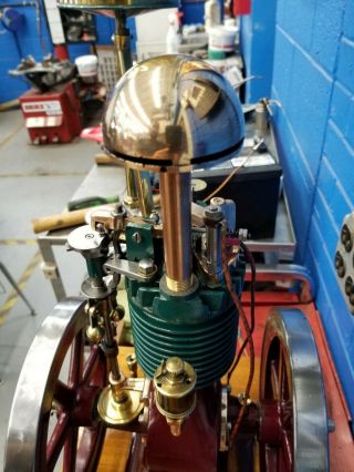 Rare Perkins Model Hit and Miss Gas Engine 11