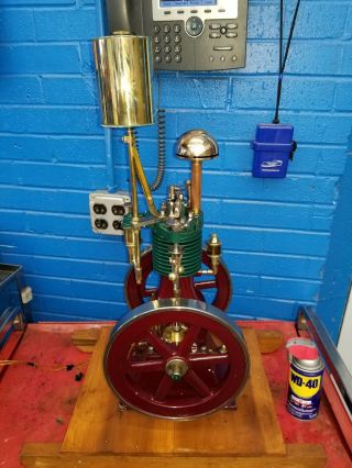 Rare Perkins Model Hit And Miss Gas Engine