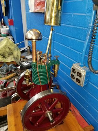 Rare Perkins Model Hit and Miss Gas Engine 3