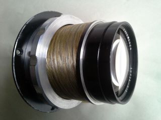Vintage Dallmeyer Projector Lens - Six F=102mm f/1.  9 Serial Number 718776 11