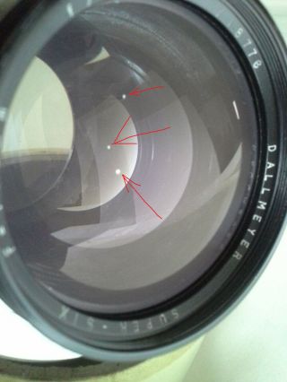 Vintage Dallmeyer Projector Lens - Six F=102mm f/1.  9 Serial Number 718776 6