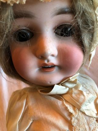 Vintage Queen Louise Doll 26” Bisque Jointed Dressed Doll Head 10 3