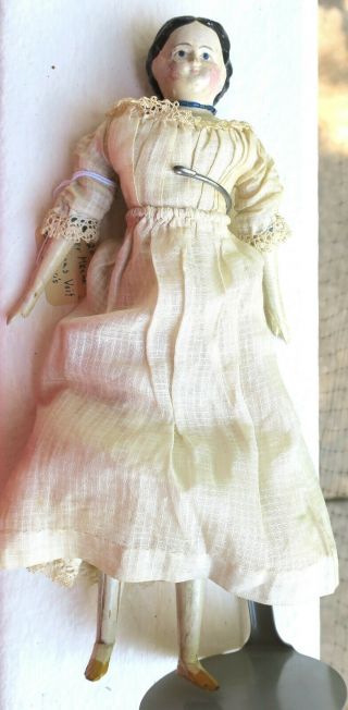 Antique Andreas Voit Paper Mache Antique Doll Milliner 