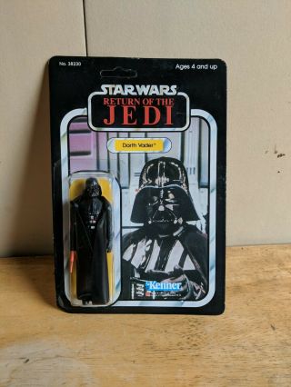 1984 Vintage Kenner Star Wars Return Of The Jedi Darth Vader 1984 (moc) 79 Back