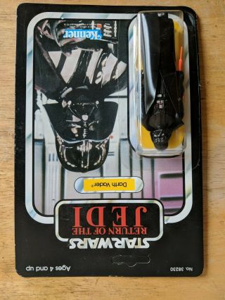 1984 Vintage Kenner Star Wars Return of the Jedi Darth Vader 1984 (MOC) 79 Back 4
