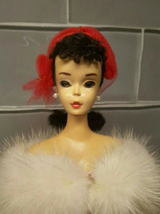 Vintage Barbie Ponytail 3 Gorgeous Brunette