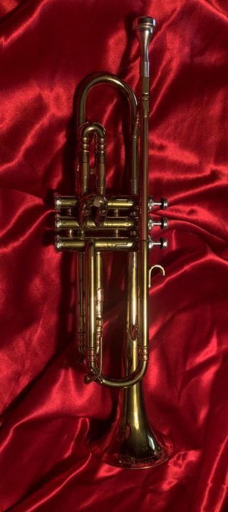 Vintage Getzen Deluxe Tone Balanced Trumpet - - Virtualy Pristine