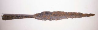 Medieval Museum Antiquity - Detector Find Relic Steel Antique Spear Head