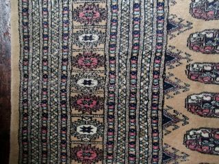 X Large John Lewis Handknotted Bokhara Wool Rug 3x2m Oriental HANDMADE CARPET 8