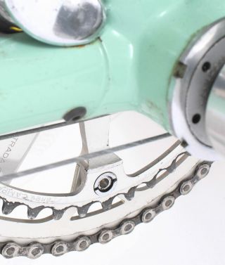 Vintage Bianchi Specialissima 58cm Steel Road Bike Campagnolo Record 12