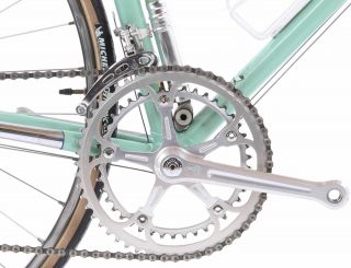Vintage Bianchi Specialissima 58cm Steel Road Bike Campagnolo Record 7