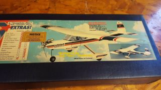 VINTAGE ACE R/C WHIZ 40 R/C MODEL AIRPLANE KIT NIB 3