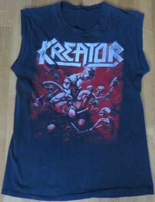 Kreator - Pleasure To Kill 1986 Muscle Shirt Destruction Sodom Slayer