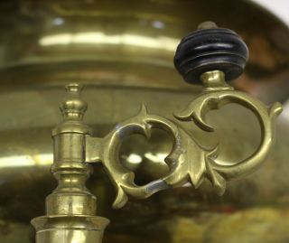 Antique Brass Imperial Russian Tula Hallmarked 7 Liter Coal Samovar Teapot Urn 12