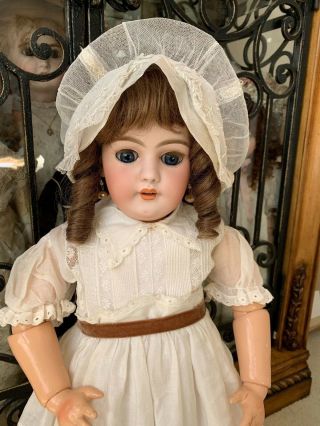 RARE Large Antique German 189 Kestner Kammer Reinhardt ? Mystery Doll 4