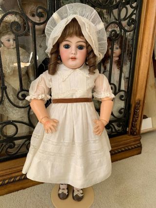 RARE Large Antique German 189 Kestner Kammer Reinhardt ? Mystery Doll 7