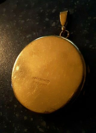 Antique 14k Yellow Gold Locket Case Pill ? Snuff ? Box Heavy 7.  3 grams Not Scrap 6