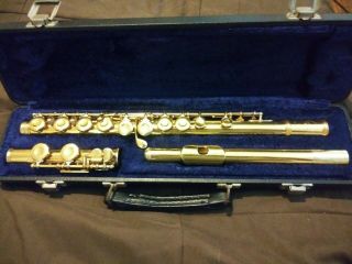 Vintage Armstrong 190 Flute Gold Plated Sterling Head & Body
