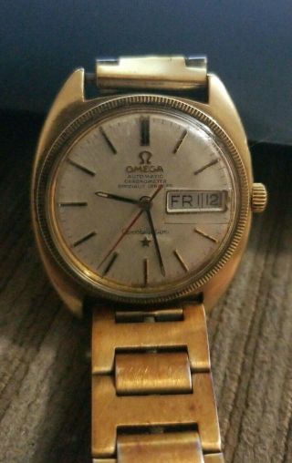 Vintage Omega Constellation Cal 751 Automatic Chronometer Day Date