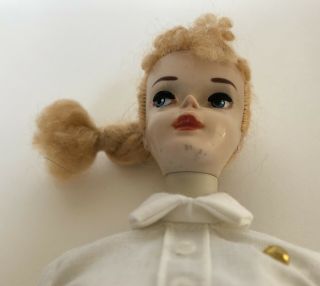 Vintage 3 Barbie Doll Blonde Braid Ponytail DRESSED DOLL BOX 991 RN - Complete 10