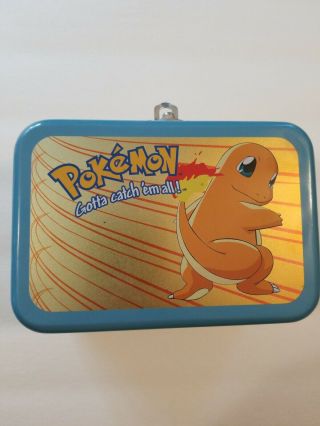 Vintage Pokemon Charmander Tin Box