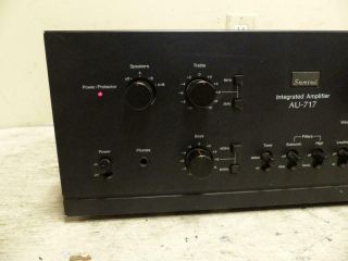 Vintage Sansui AU - 717 Stereo Integrated Amplifier AS/IS 2