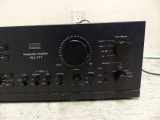 Vintage Sansui AU - 717 Stereo Integrated Amplifier AS/IS 3