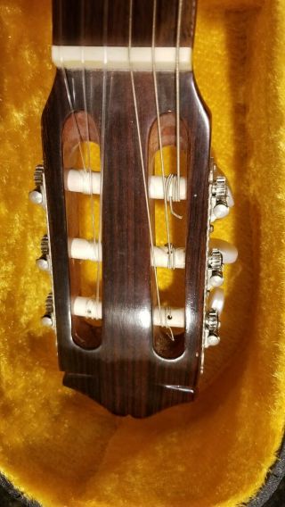 NAGOYA N 15 Acoustic Guitar Japan Vintage 1960 ' s with case 4