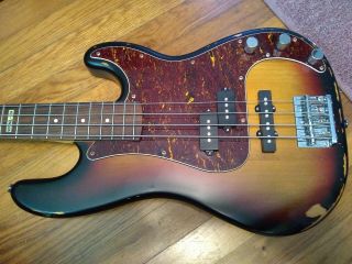 Esp Ltd Vintage 204 Precision Pj Bass - Upgrades - Plays Great