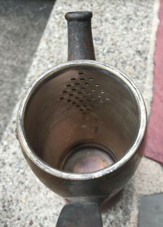 Artillery Shell cocktail shaker decanter Gorham Silver,  pitcher vintage antique 3