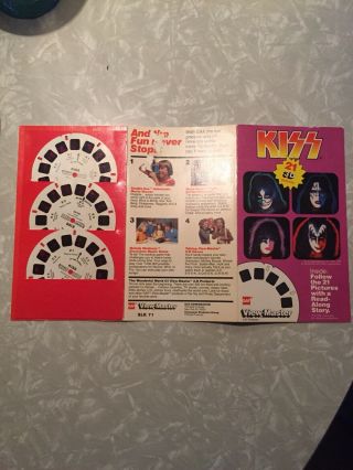 KISS vintage View Master RARE 6