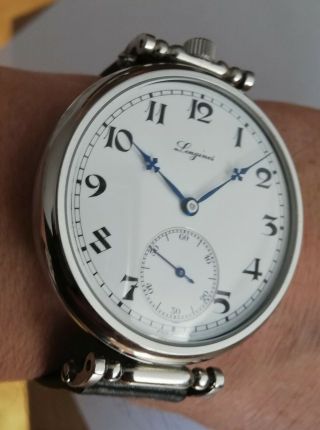 Longines,  Marriage Watch,  Antique Chronometer Movement Cal.  18.  89 Z