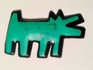 KEITH HARING 1985 All 6 MAGNETS vintage Pop Shop 3D Puffy COLOR 4
