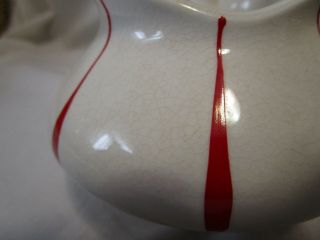 Vintage 1958 Holt Howard Pixieware Ceramic CHERRIES Jar & Spoon 4