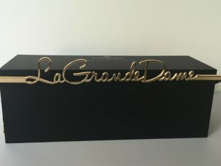 VEUVE CLIQUOT LA GRANDE DAME by Charlotte Olympia Jewelry Box.  No Bottle 4