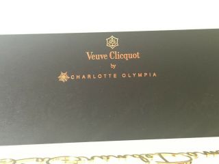 VEUVE CLIQUOT LA GRANDE DAME by Charlotte Olympia Jewelry Box.  No Bottle 5
