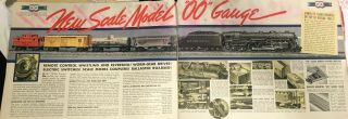 ULTRA - RARE VINTAGE Lionel OO Gauge 1938 Presentation Case w/ Complete Hudson Set 2