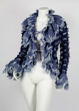 Vintage Vivienne Westwood Torn Shredded Ripped Jacket