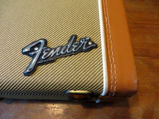 Rare Vintage Fender Deluxe Real Tolex Tweed Guitar Case Style Briefcase 7